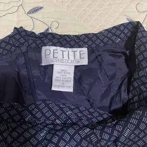 Dark blue skirt for women